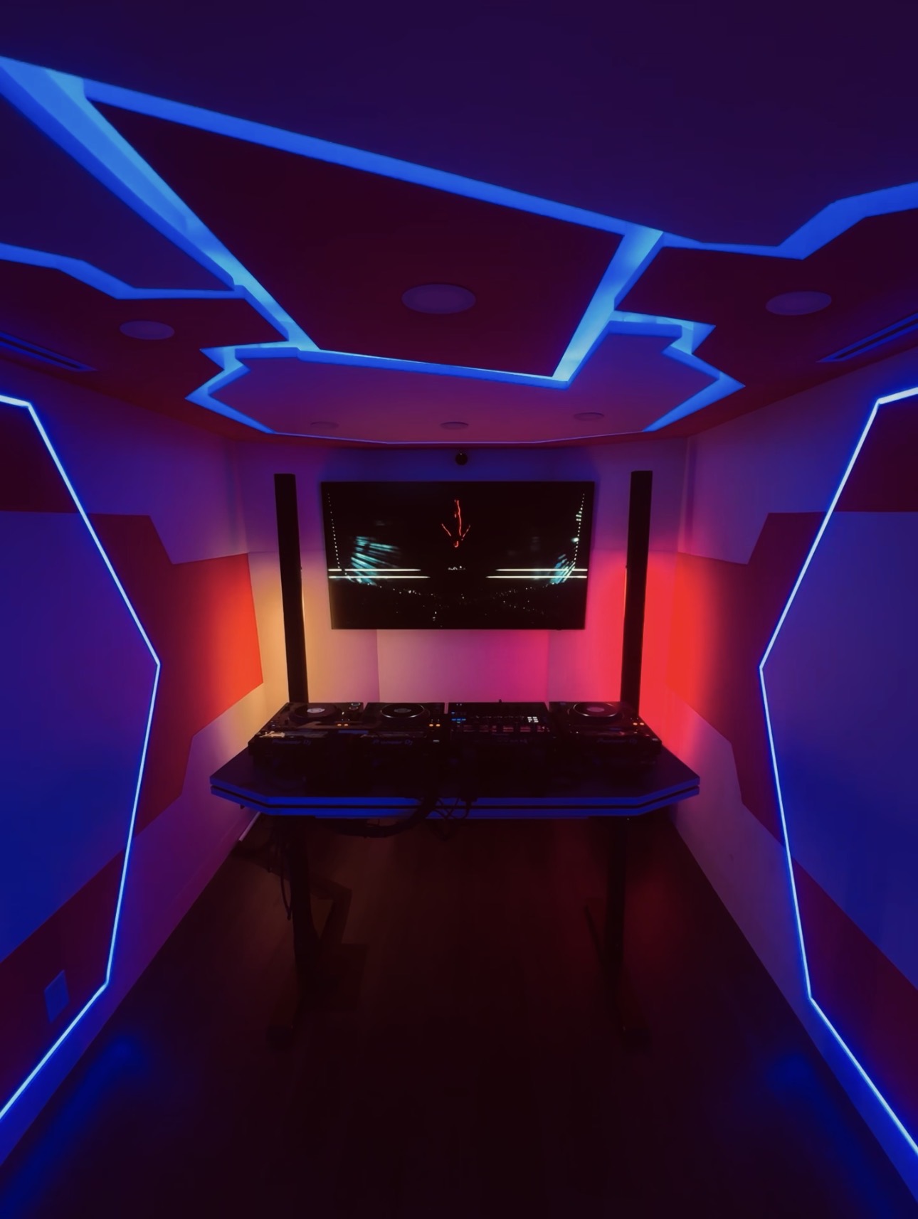 Aurora DJ room at Future Studios OC