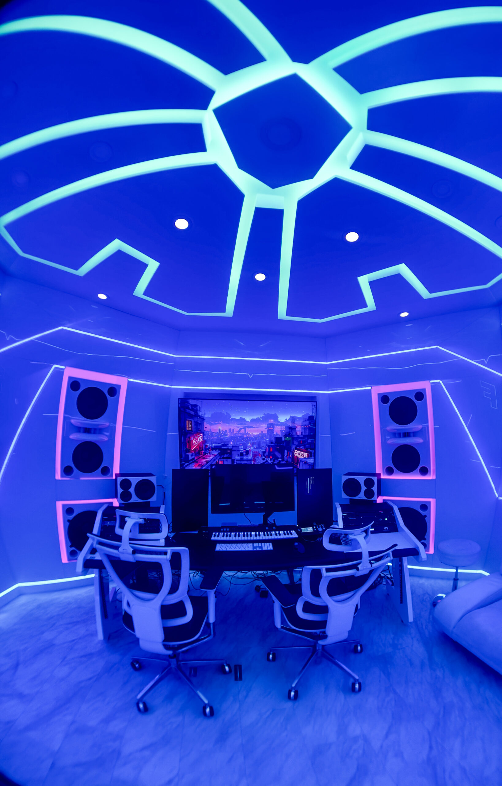 Production position inside The Mothership